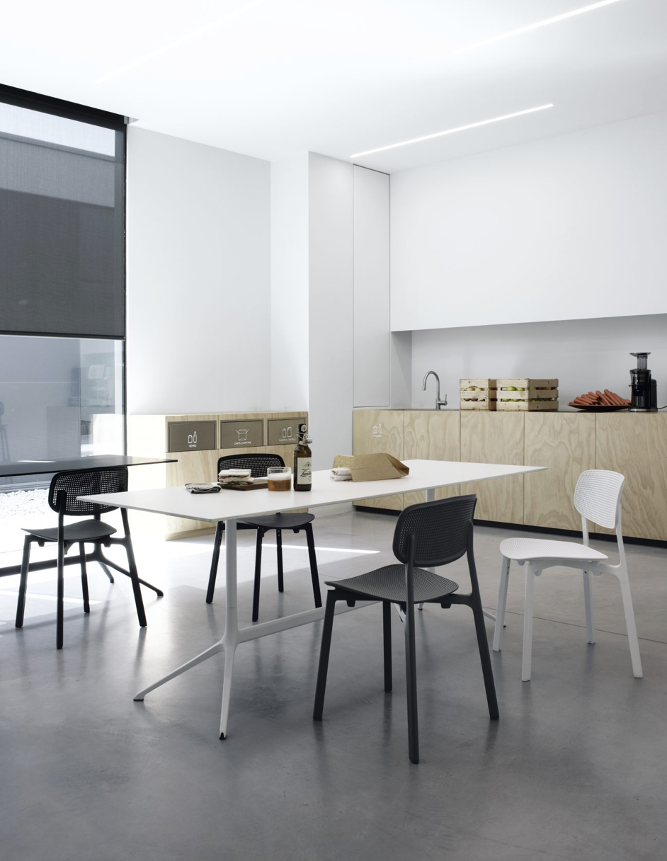 Chaise de salle à manger passoire