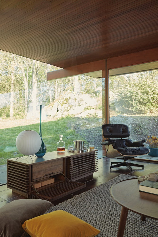 Eames Lounge Chair and Ottoman Alteriors