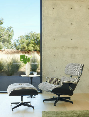 Eames® Lounge Chair and Ottoman - Checker – Alteriors
