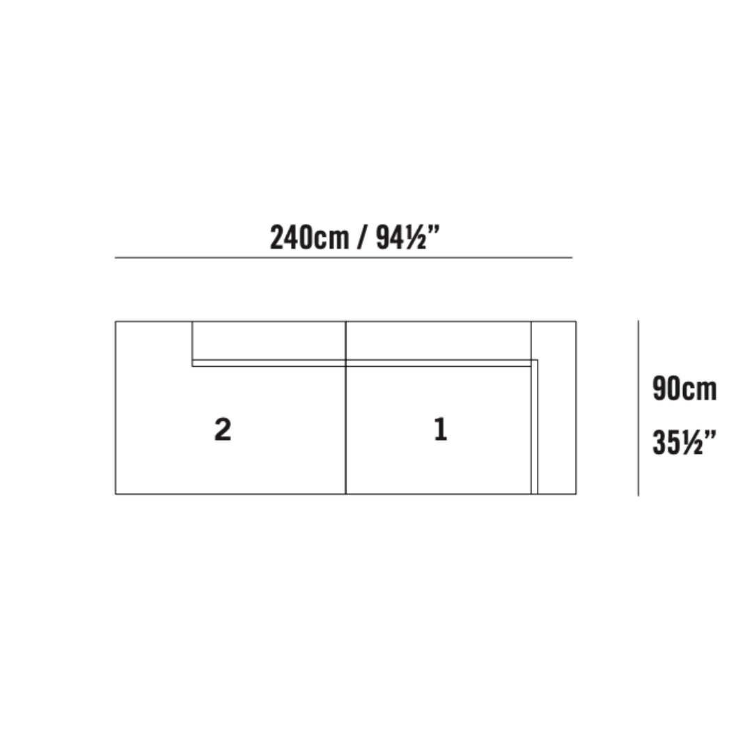 Canapé modulaire Infini