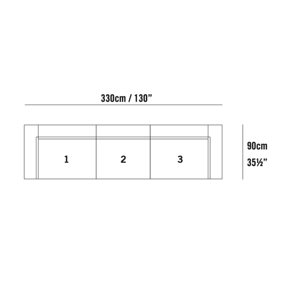 Canapé modulaire Infini