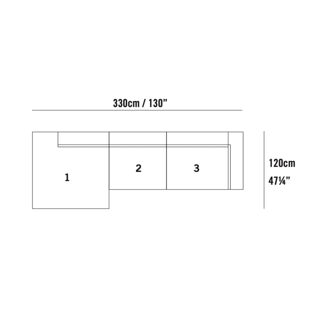 Canapé modulaire Infini